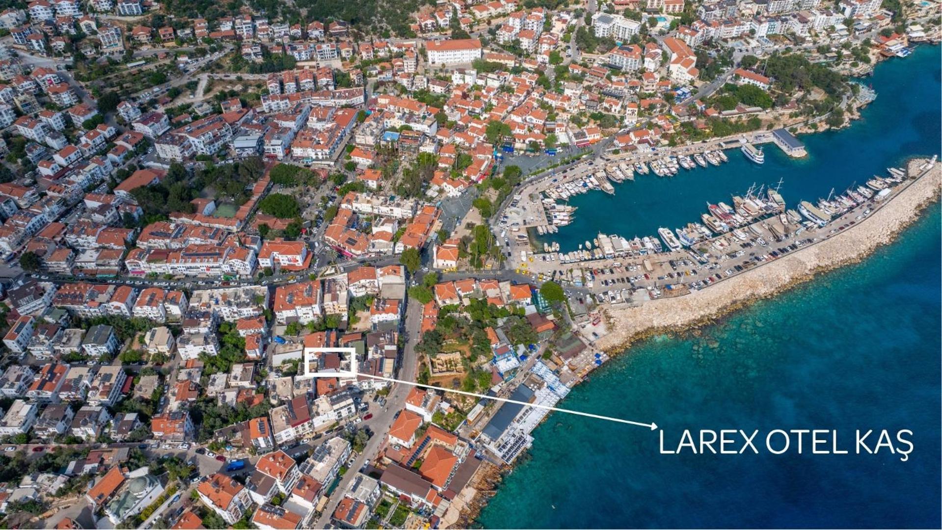 Larex Otel Kas Bagian luar foto